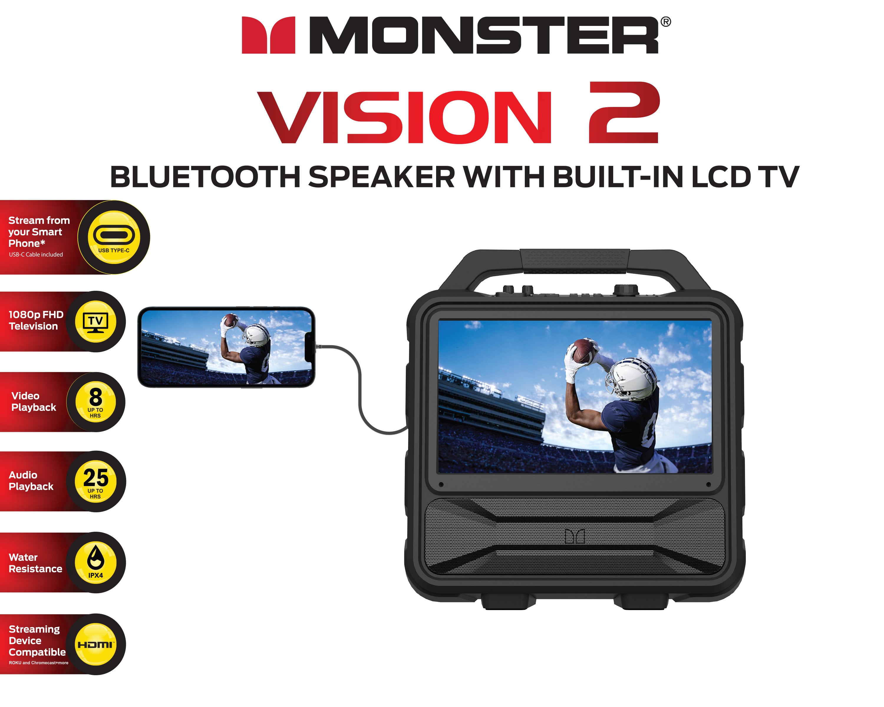 Monster Vision II 15.6